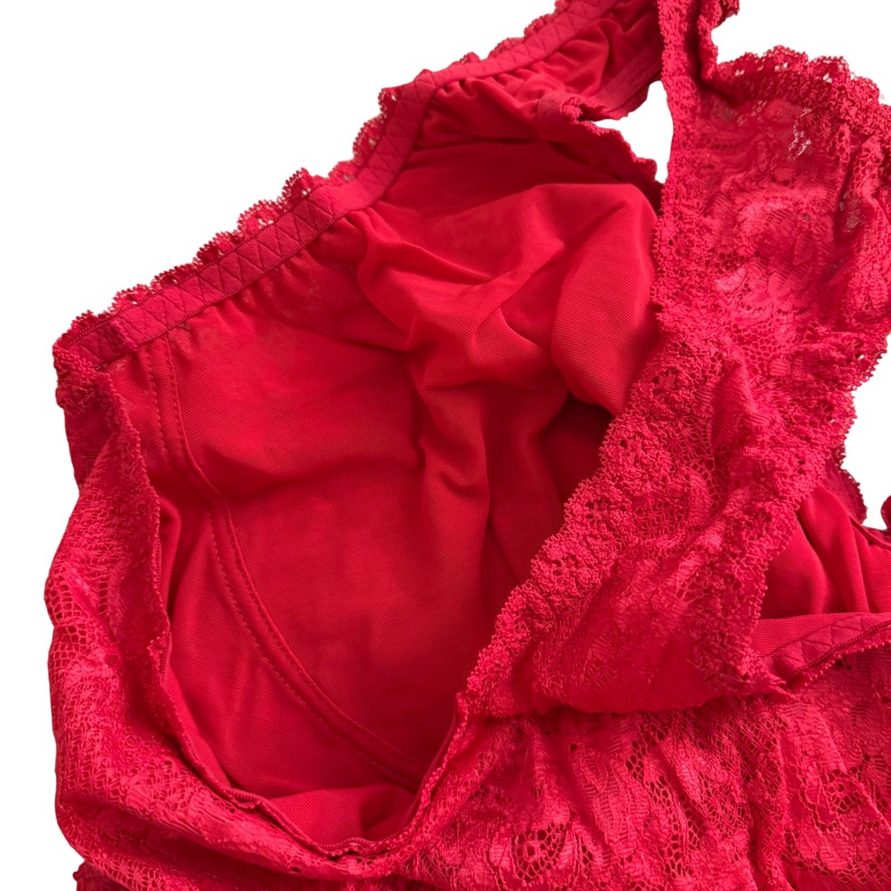NEW COSABELLA never say never extended racie racerback bralette mystic red 3X - Picture 14 of 14
